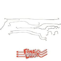 03-04 Chevy / GMC 1500, 4 WD, Ext or Crew, Short Bed Brake Line Kit Stainless