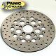11.5 Front Floating Disc Rotor Polished Stainless Steel 2000&up Harley Fl Fx XL
