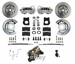 1964 65 66 Mustang Falcon Front Disc Brake Conversion with Stainless Steel Pistons
