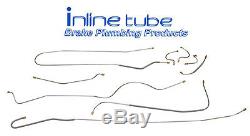 1965 Plymouth Belvedere Dual Master Conversion Complete Brake Line Kit Stainless