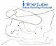 1968-69 Dodge Charger Complete Power Drum Brake Line Set Kit 8-3/4 Stainless
