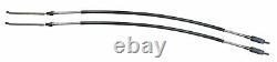 1969 1970 1971 1972 Chevy Truck 1/2 4wd Rear Parking Brake Cable Pair Stainless