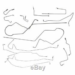 1995-2005 Ford Taurus Sable Brake Line Kit Set Rear Drum Without ABS Stainless