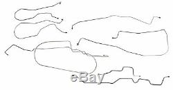 1996-02 Chevy Express Power Disc/Drum Brake Line Set 7pc Stainless Steel