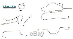 1998-2001 Ford Explorer Disc/Disc Complete Brake Line Kit with ABS Stainless Stell