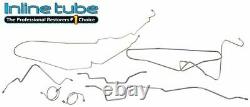 1999-04 Fits Jeep Grand Cherokee Complete Preformed Brake Line Set 4wd Stainless