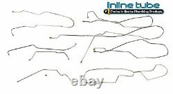 1999-08 Chevrolet GMC Truck Std Cab Dually Complete Brake Line Kit Stainless 8pc