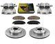 2 x FRONT BRAKE CALIPERS + 345mm DISCS + CERAMIC PADS FOR CHRYSLER 300C 05-18