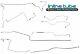 2002-2005 Ford Explorer Disc/Disc 4 door Brake Line Kit with ABS 11pc Stainless