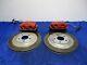 2003-04 Ford Mustang SVT Cobra Front Brake Calipers Rotors Stainless Steel Lines
