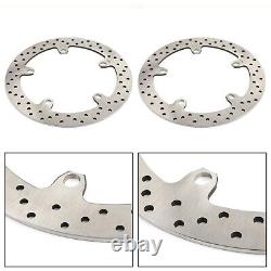 2PCS Front Disc Brake Rotor for BMW BMW S1000RR 08-17 S1000R 13-19 34117723493 B