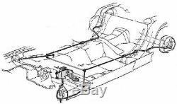 63-65 Dodge Mopar B-body Emergency Parking Brake Cable Set Kit STAINLESS BSB6301