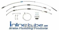 64-67 GTO T350 PG MT E Emergency Parking Brake Cable Set Kit STAINLESS SBSG6401