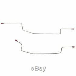 87-93 Mustang With Subframe Connectors Complete Brake Line Kit Stainless
