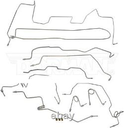 95-98 Chevy Gmc K1500 Stainless Brake Line Kit Standard Cab 96 Long Bed 919-224