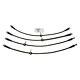 AMS Performance Stainless Steel Brake Lines For Mitsubishi 08-15 Evo X
