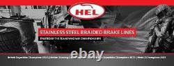 Aprilia RS660 ABS Delete Track use only 2021-2022 HEL Braided Brake Lines