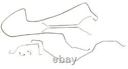 Brake Line Kit In Stainless Fits 1968-72 USA MADE(see bullet points for fitment)