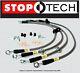 FRONT + REAR SET STOPTECH Stainless Steel Brake Lines (hose) STL21470-SS