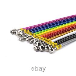 FULL KIT HEL Brake Lines For Volvo 440 1.7 Non-ABS / Discs / to ch 522271 88-92
