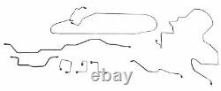 Fits 1995-01 Jeep XJ Cherokee No ABS Complete Brake Line Set Stainless Steel