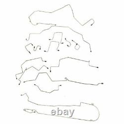 Fits 2000-01 Dodge Ram 1500 4wd Std Long Complete Brake Line Kit ABS Stainless