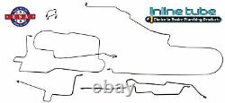 Fits 97-06 Jeep Wrangler TJ Preformed Hydraulic Brake Line Set NO ABS Stainless