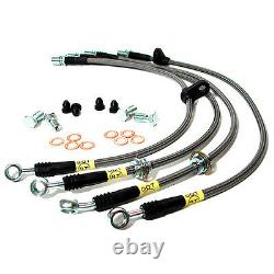 For 06-07 Subaru Impreza Wrx Stoptech Brake Lines Stainless Steel Ss Line Kit