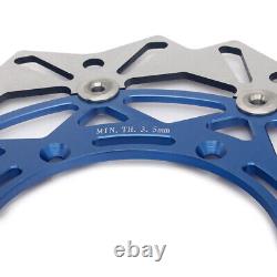For Yamaha YZ250F YZ450F 03-19 Supermoto Oversize 320mm Front Brake Disc Disk