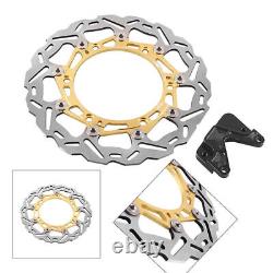 Front Brake Disc Rotor Stainless Steel fits Honda FORZA 250 2008 2009 2010 Gold