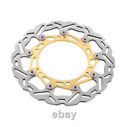 Front Brake Disc Rotor Stainless Steel fits Honda FORZA 250 2008 2009 2010 Gold