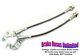 Front STAINLESS BRAKE HOSES Ford Country Sedan 1967 Late Front Disc