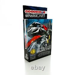 Goodridge Stainless STD Brake Hoses Front DU0901-3FC For Ducati M900 Monster