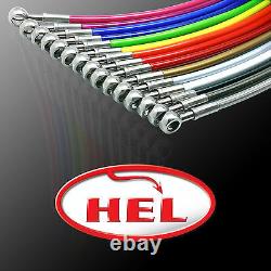 HEL STAINLESS BRAIDED BRAKE LINES HOSES BMW 1 SERIES E82 123d 135i M Sport Y2629