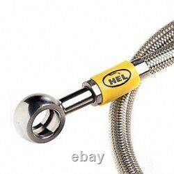 HEL STAINLESS BRAIDED BRAKE LINES HOSES BMW 1 SERIES E82 123d 135i M Sport Y2629