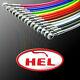 Hel Stainless Steel Braided Brake Lines Hoses Skoda Fabia Vrs 1.9 Tdi Y2660