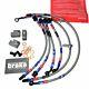 Honda Civic Type R Braided Brake Hose Kit Stainless Steel FN2 Front and Rear