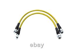 ISR Stainless Steel Braided Front & Rear Brake Lines for Mazda Miata 89-05 New