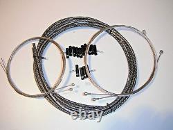 Jagwire Braided Stainless SL Bike Cable Kit Brake Gear Front Rear inner & outers