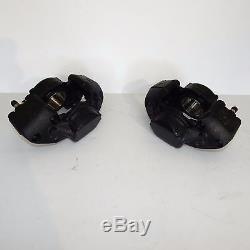 Pair New 16P Brake Calipers MGC TR6 Healey 3000 GT6 TR4A Stainless Pistons+Pads