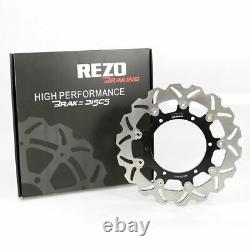 Rezo Front Brake Wavy Stainless Rotor Disc fits Yamaha XV 950 R 14-19