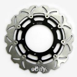 Rezo Wavy Stainless Front Brake Disc Pair for Yamaha MT-10 ABS 16-19