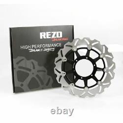 Rezo Wavy Stainless Front Brake Rotor Disc Honda CBR 1000 RR Fireblade 06-07