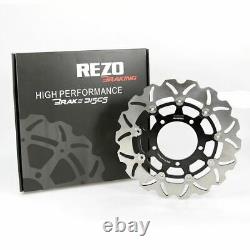 Rezo Wavy Stainless Front Brake Rotor Disc fits Suzuki VZR 1800 R Intruder 08-12