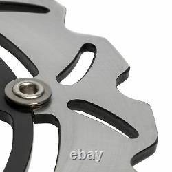 Rezo Wavy Stainless Front Brake Rotor Discs Pair fits Ducati 1098 07-08