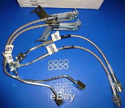Russell 693210 Stainless Steel Brake Line Hose Kit Mustang 1999-04 withtraction