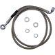 Russell Braided Front Brake Line Kit 25in. Upper Length Stainless R08756DS