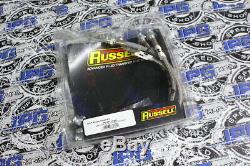 Russell Stainless Steel Braided Brake Lines For 1994-2001 Acura Integra LS & GSR