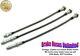 STAINLESS BRAKE HOSE SET Plymouth Fury 1969 Front Drum