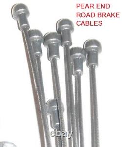 STAINLESS STEEL Road Bike PEAR END Inner Brake Cables For Road Bike STAINLESS